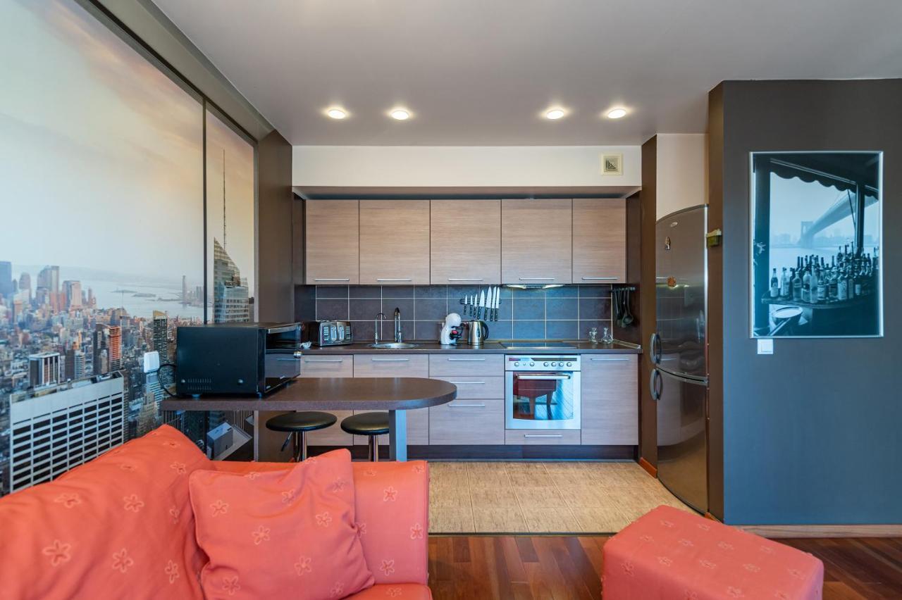 Panoramic City Centre Apartment By Polo Apartments 카우나스 외부 사진